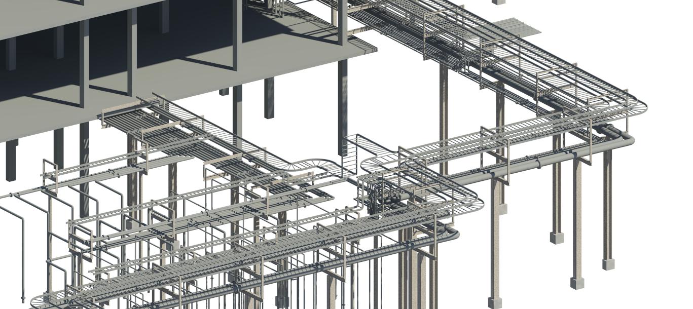 3D Cable Tray and Electrical Design Modeling