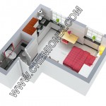 3D floorplan